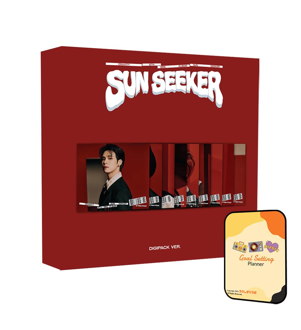 SUN SEEKER CRAVITY Album [Digipack ver. (Random ver.)]+Pre Order